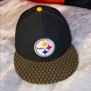 Steelers Flattop Hat